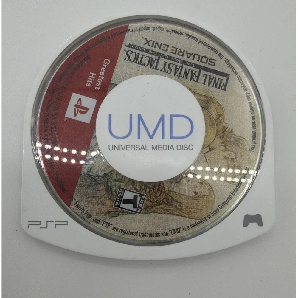 Final Fantasy Tactics‎ The War of The Lions Sony PSP (2007) UMD Only